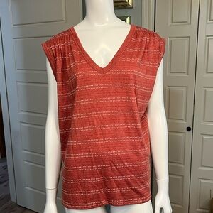 LOFT Large Rust Top #87